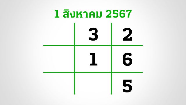 หวยไทยรัฐ-1-8-67